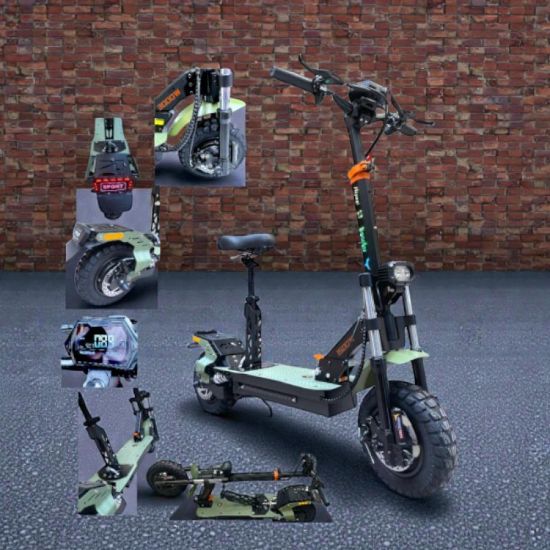 صورة سكوتر الوحش الروسي RT5 PRO محركين